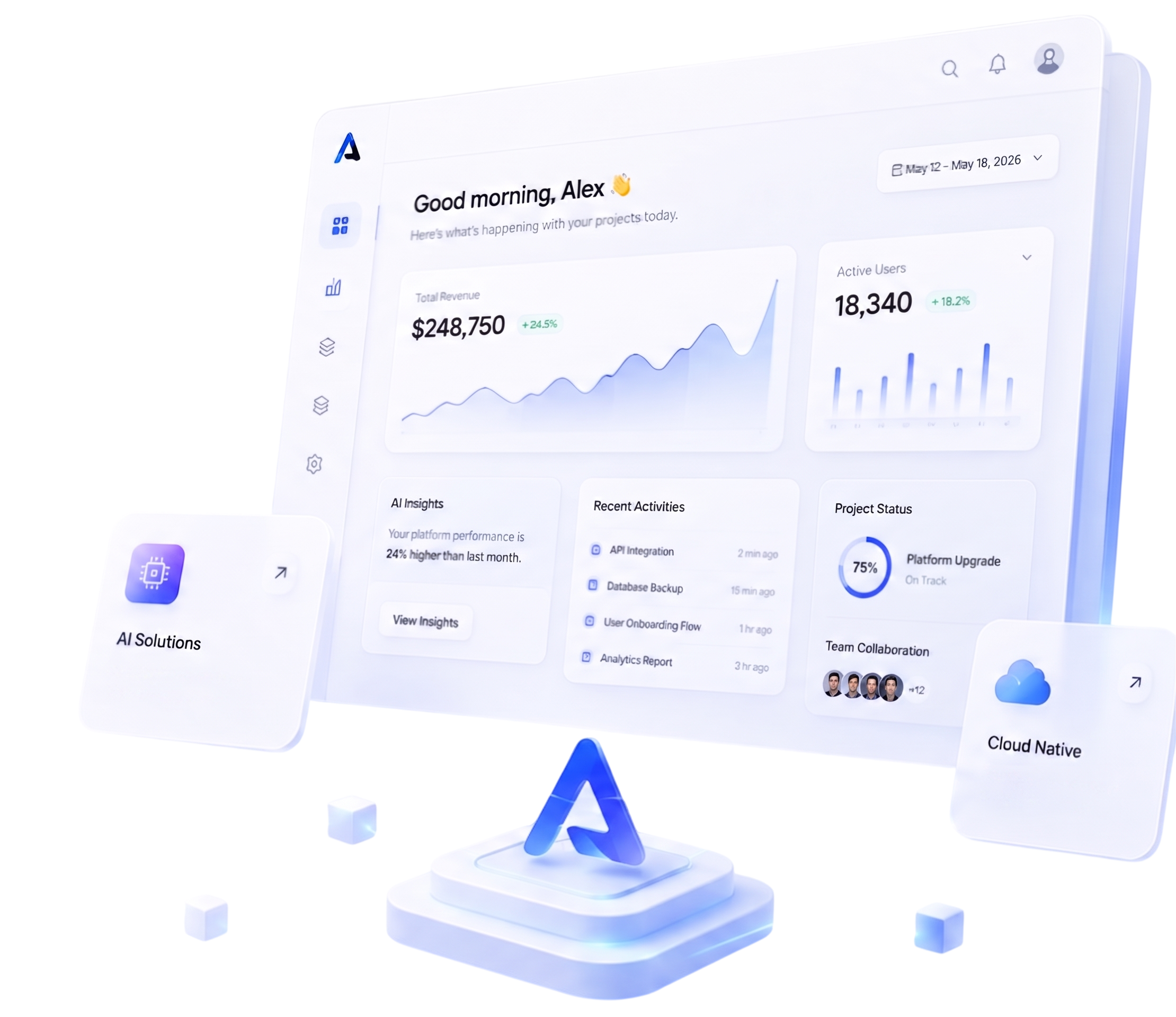 Dashboard and AI Platform Visualization